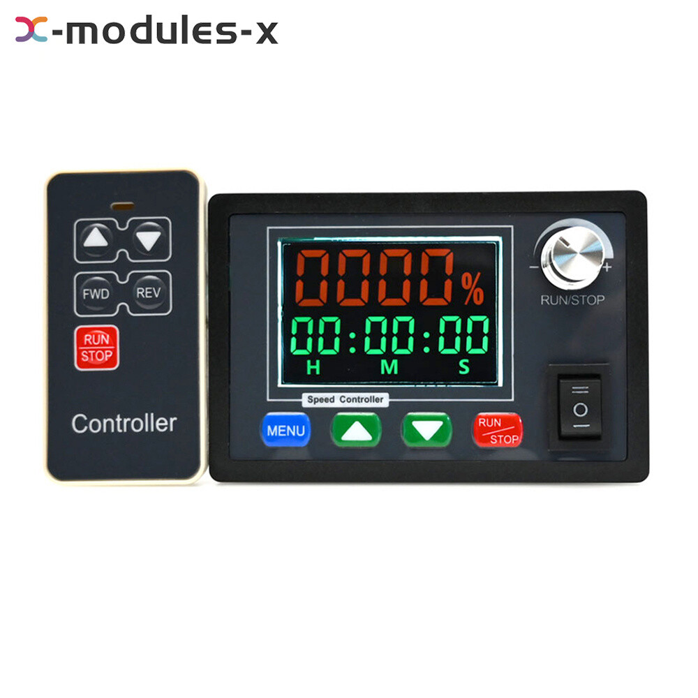 DC10-55V 40A Brush Motor Speed Controller LCD Digital Wireless Remote Control