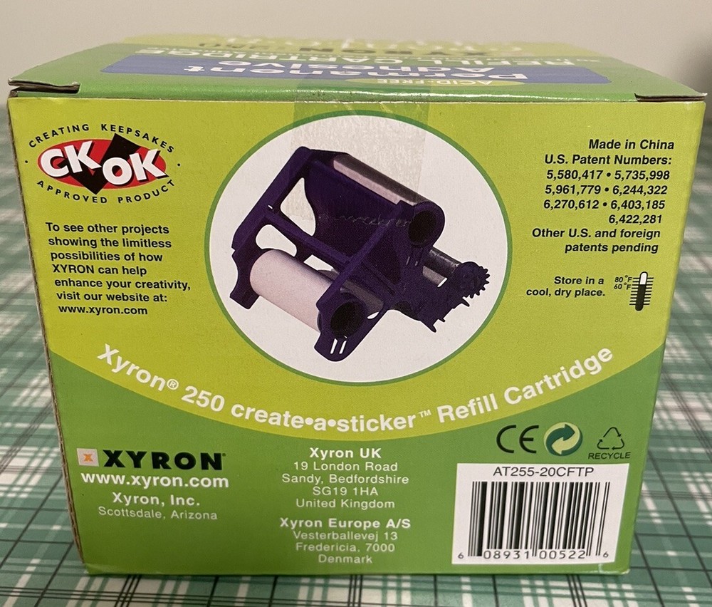 Xyron 250 Sticker Maker W/Refill