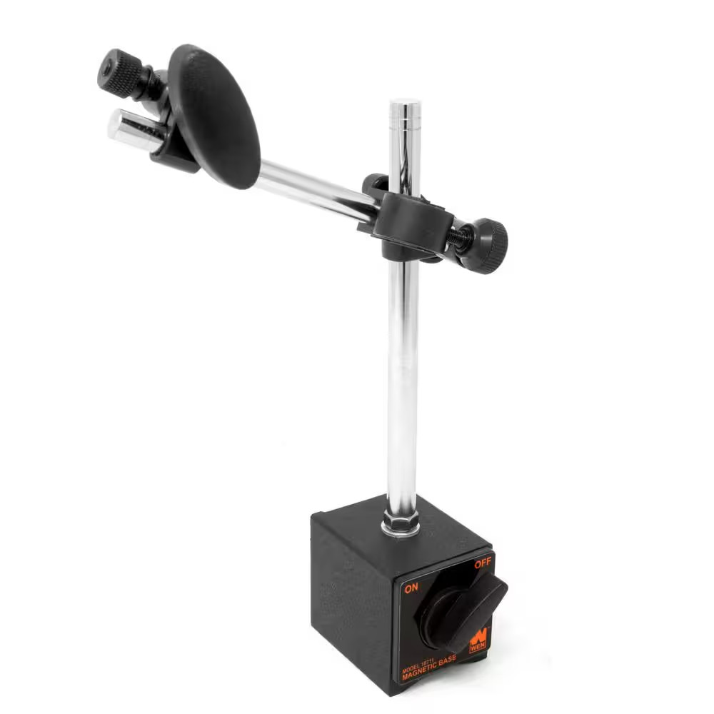 Adjustable Magnetic Base for Dial Indicators Strong Hold and 360 Degree Pivot