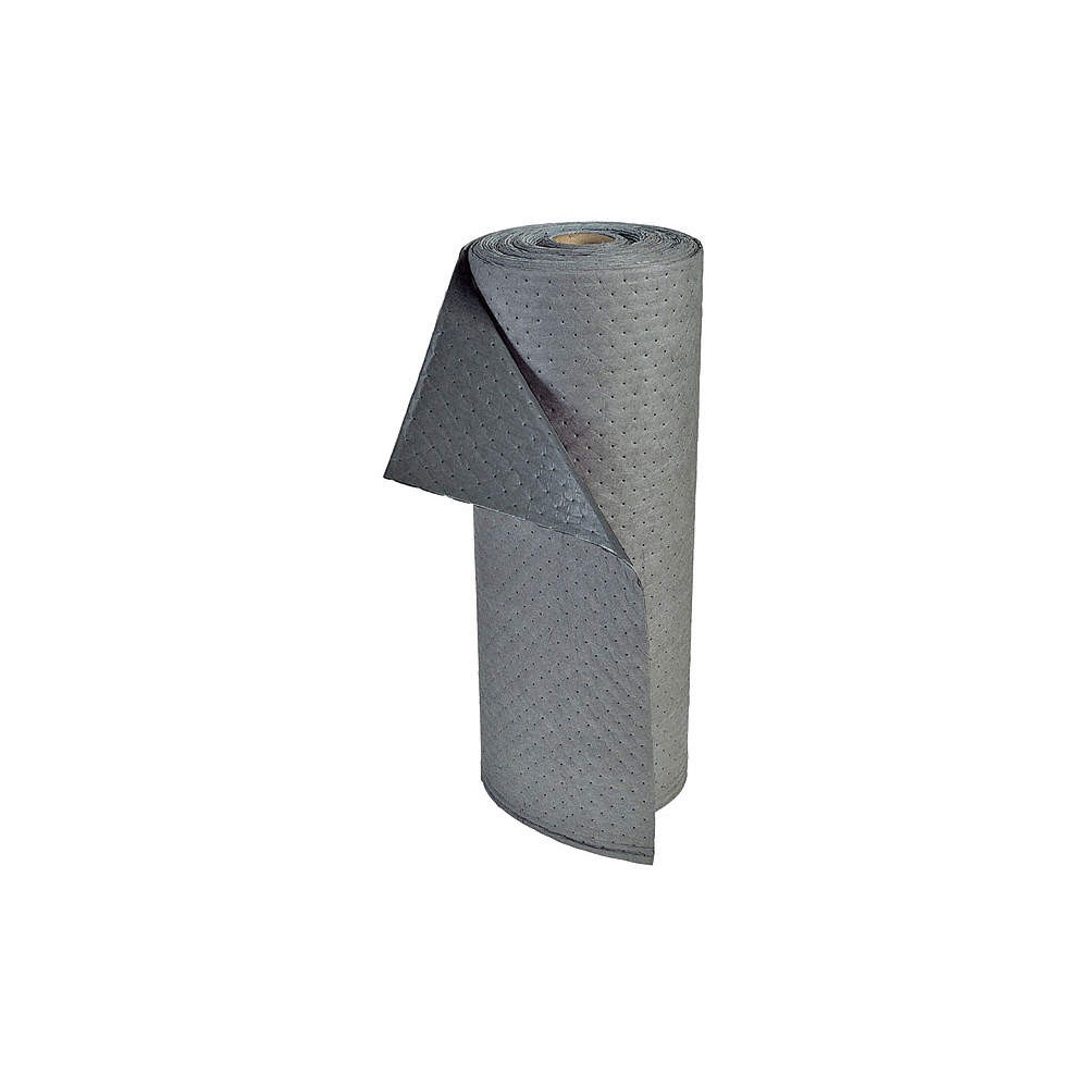 PIG MAT283 Absorbent Roll,Universal,Gray,75 ft.L 30PY68
