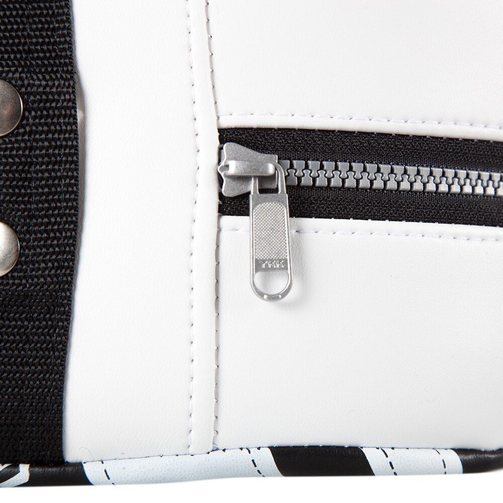 Venum Absolute Skintex Leather Square Kick Shield - Black/Ice