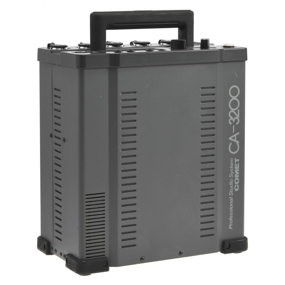 COMET CA-3200 + CA32H LAMP HEAD FLASH STROBE GENERATOR POWER PACK 100-110VOLT #2