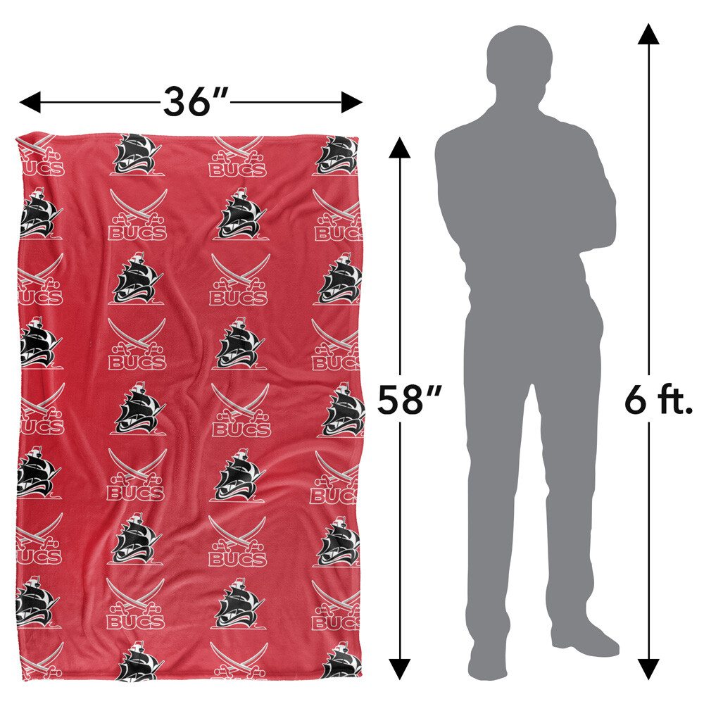 Christian Brothers University Logo Pattern Silky Touch Super Soft Throw Blanket