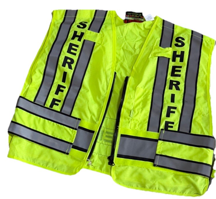 Galls Zip-N-Rip safety vest lot of 10 yellow reflective M-XL