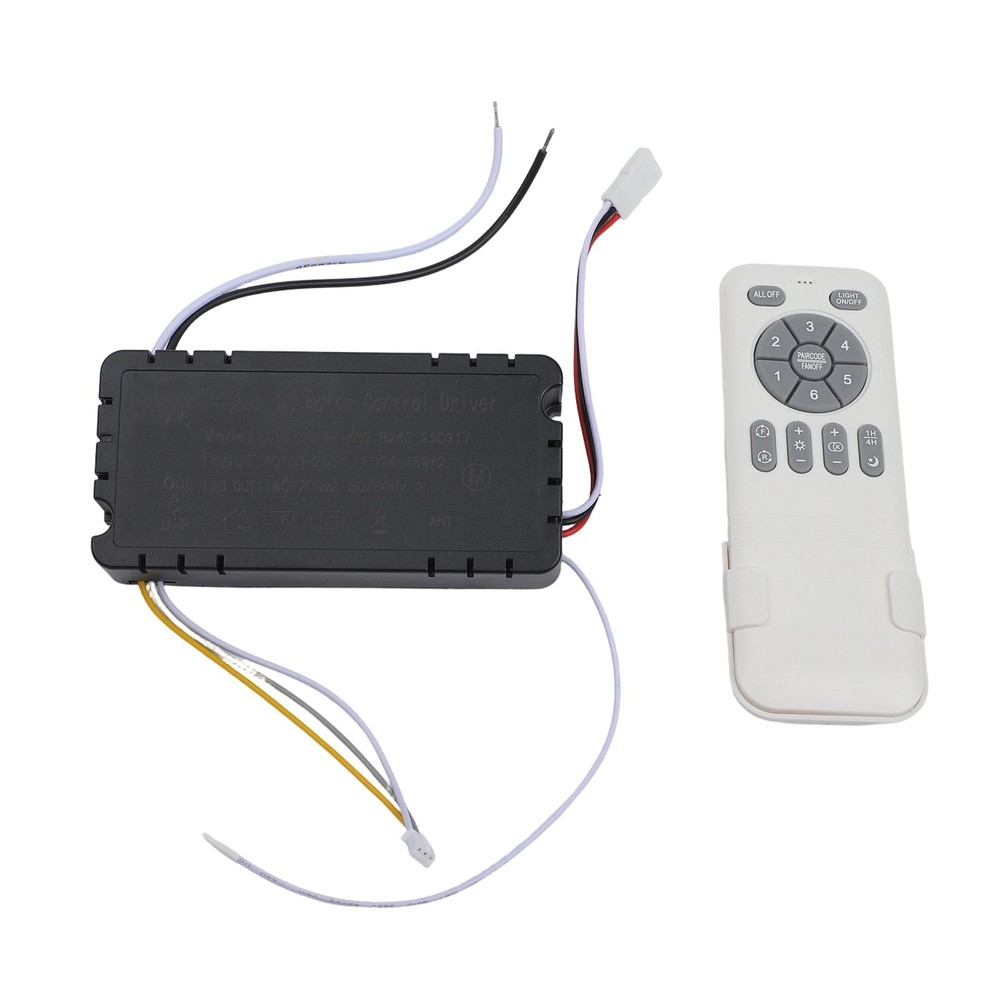 Bedroom Fan Light Conversion Kit with Remote Control No Dimming Receiver