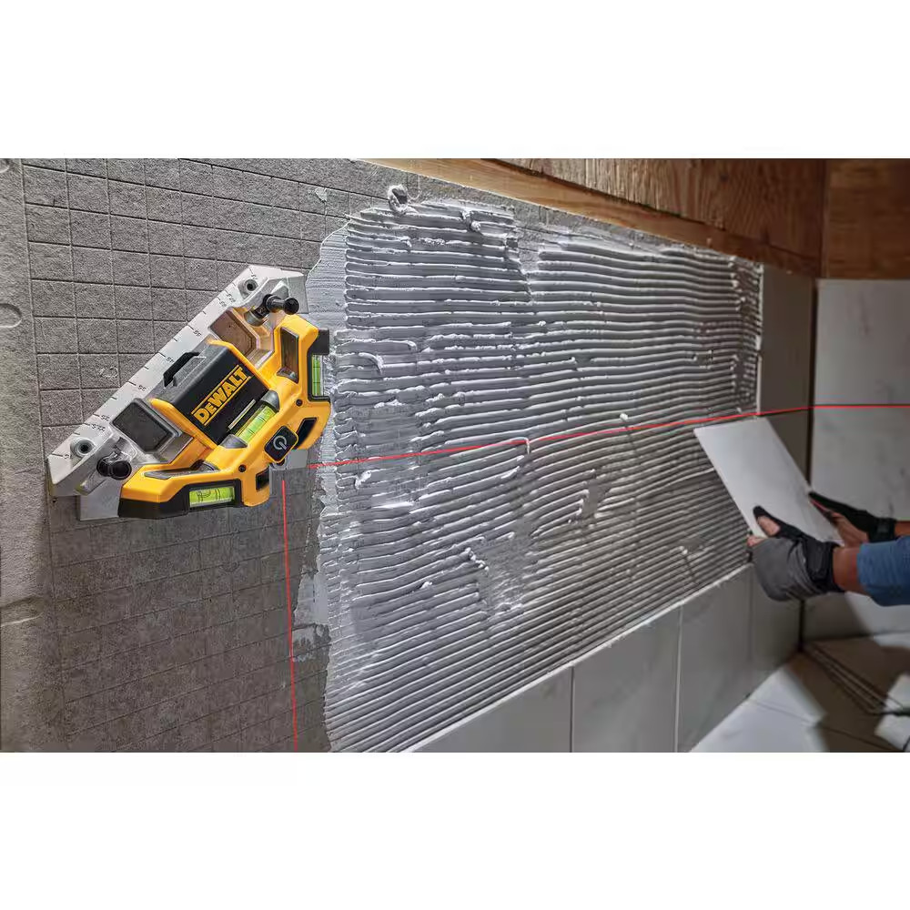 33 Ft. Twin Red Beam Square Laser Level Square