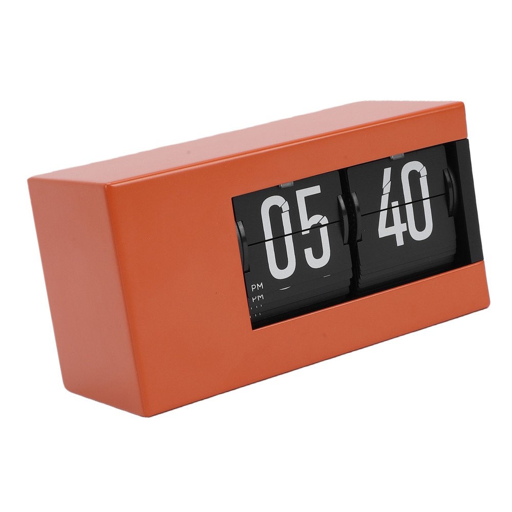 Automatic Calendar Flip Clock With LED Display For Home Office Decor