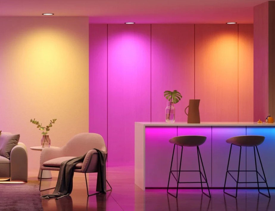 Govee Smart Recessed Lighting 4 Inch RGBWW Wi-Fi Bluetooth 4-Pack