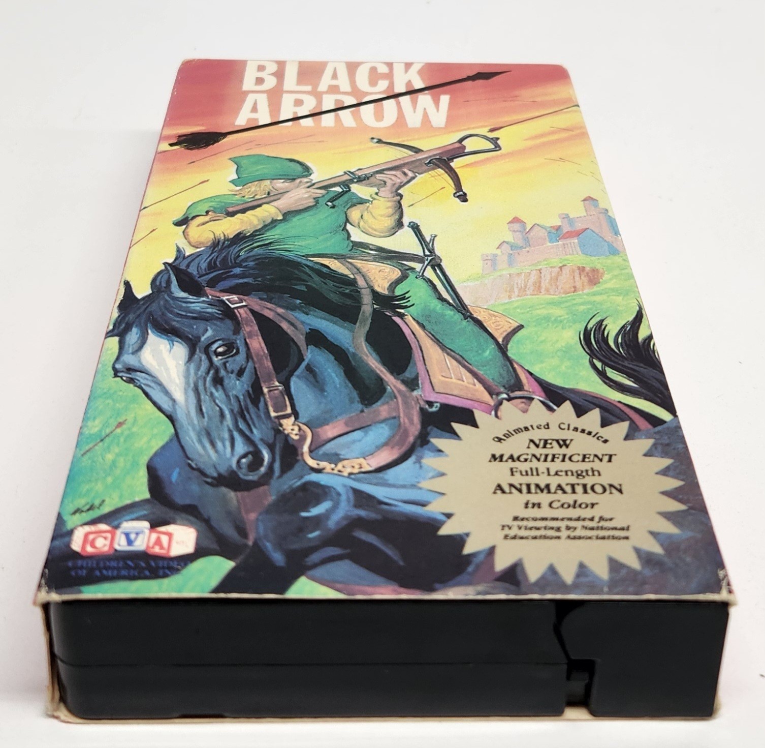 Rare Vintage 80’s Animated "BLACK ARROW" VHS Australian Release Free Shipping