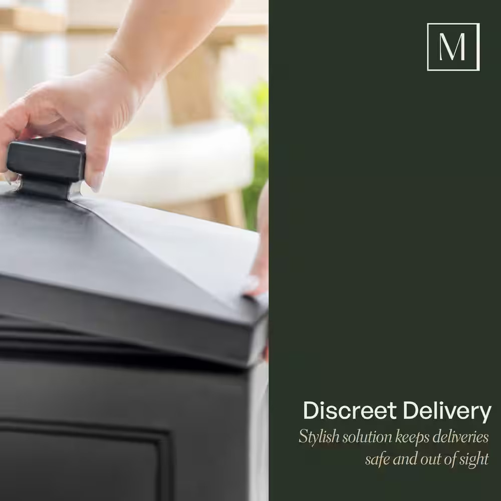Fairfield Garden Hose Bin in Black