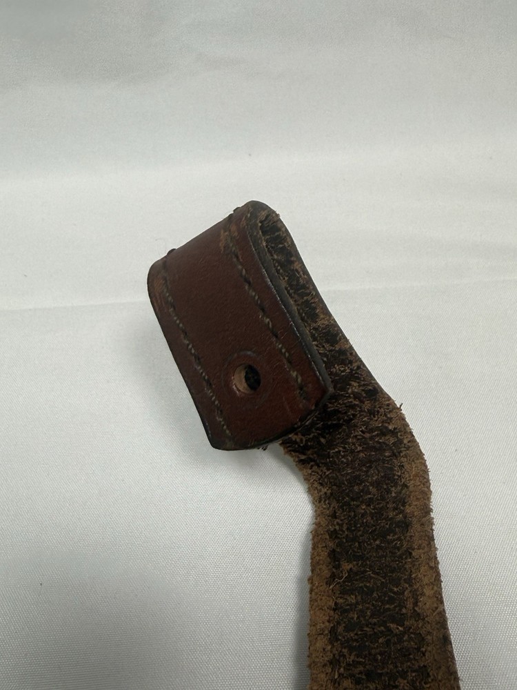 AA & E TOP GRAIN COWHIDE Rifle Sling USA Eagle Flag