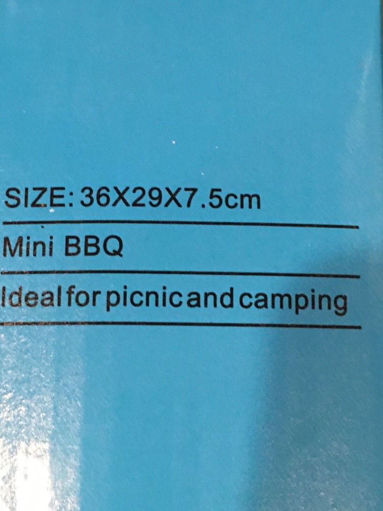 Portable barbeque grill