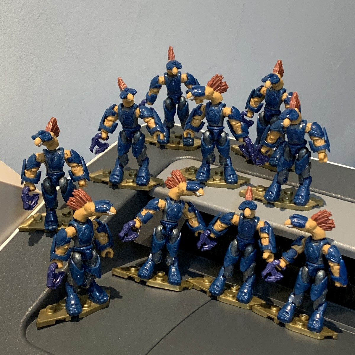 10X Mega Construx Halo Jackal sniperr BLOKS UNSC MINI BUILDING figures TOY GIFTS