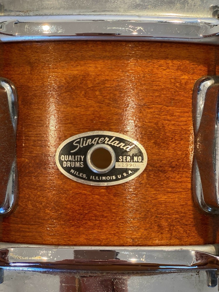 60's Gretsch “bop kit” Round Badge
