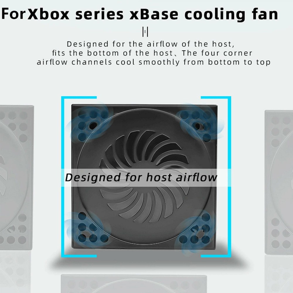 5V Type C Cooling Fan Vertical Stand USB Cooler For Xbox Series X Game Console D