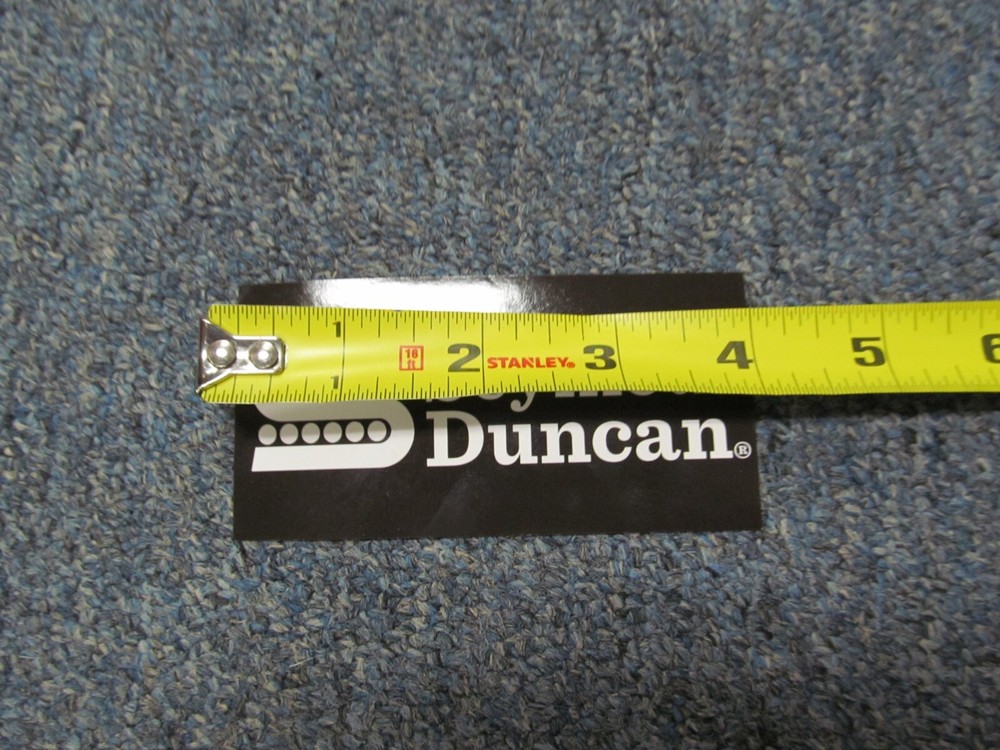 Seymour Duncan 4" X 2" Logo Sticker