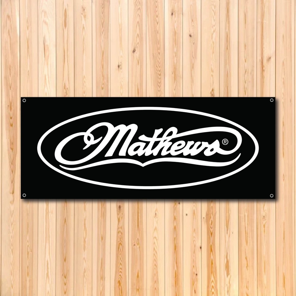 MATHEWS BOW 5'X2' VINYL BANNER
