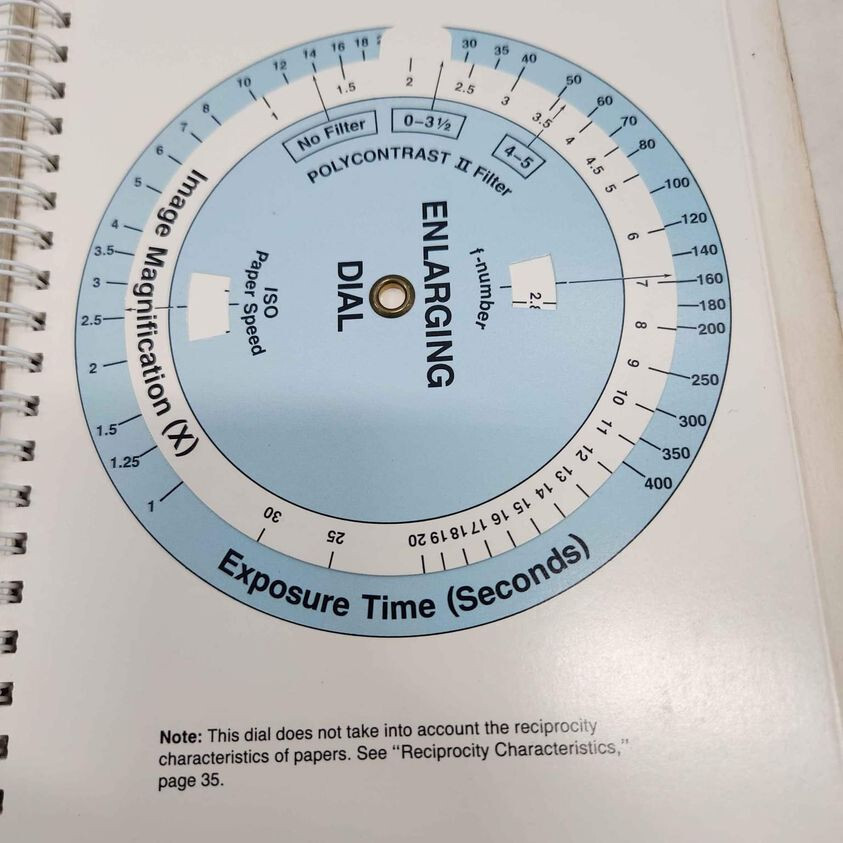 Kodak B/W Darkroom Data Guide, Cropping tool, n Color Separation Guide/Grayscale