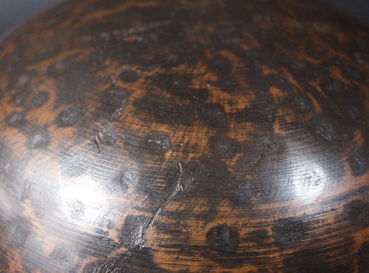 or2575 JAPANESE BUDDHIST SINGING BOWL ORIN GONG 18.1 cm / 7.1 inch Width Used