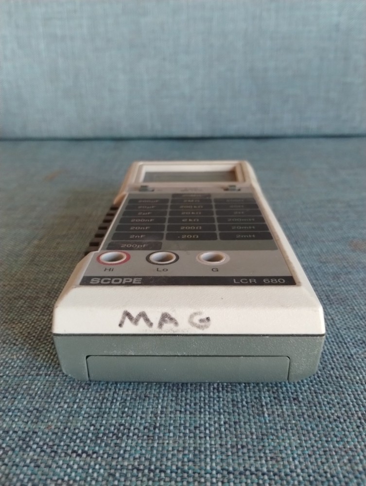 SCOPE LCR Meter MODEL LCR 680 31/2 DIGITS, BASIC ACCURACY 1.0%