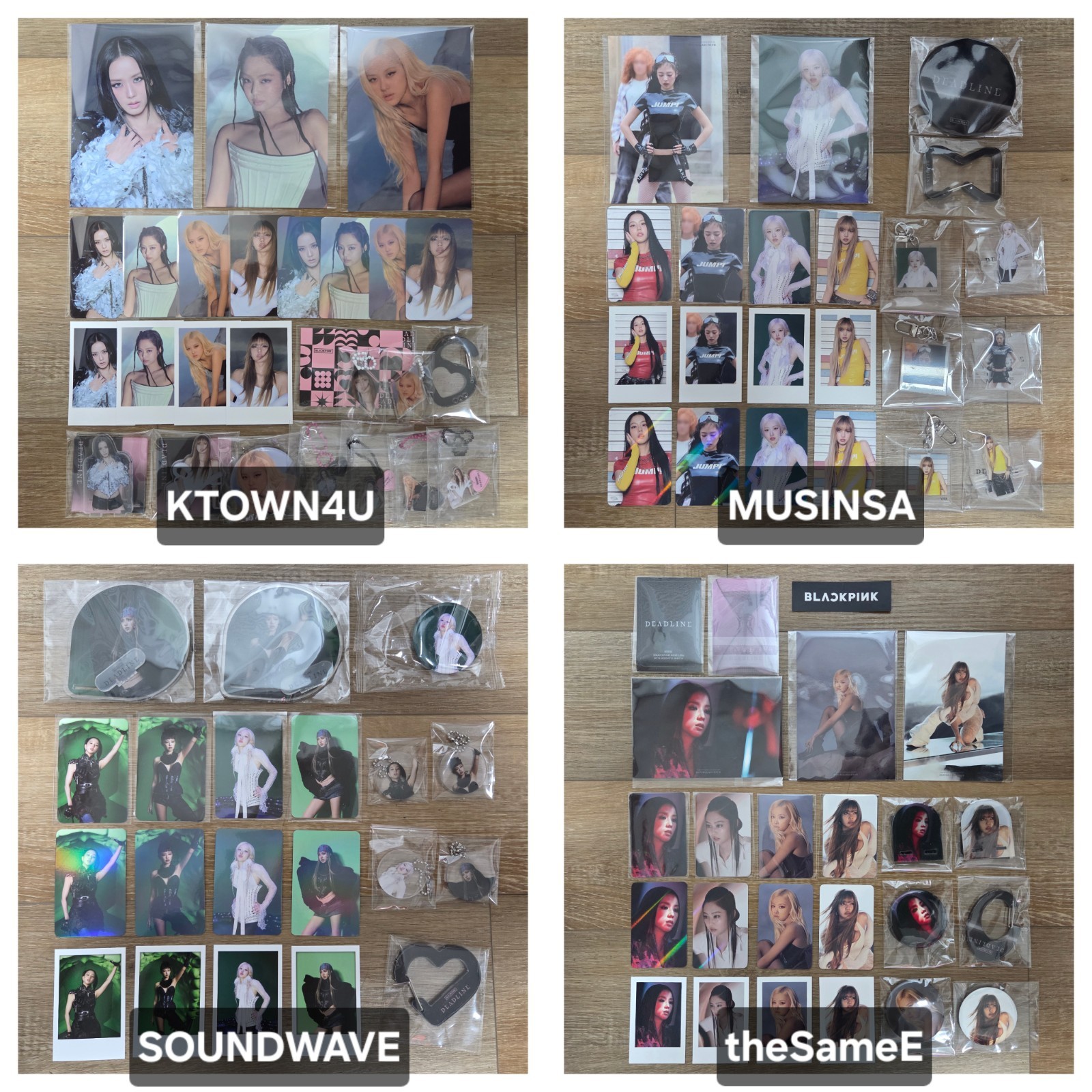 BLACKPINK 3rd MINI ALBUM DEADLINE HOURGLASS TOUR EVENT OFFICIAL BENEFITS + Track