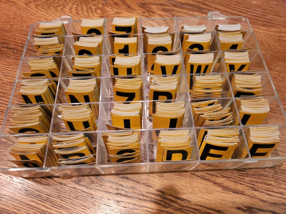 vinyl letters and numbers set
