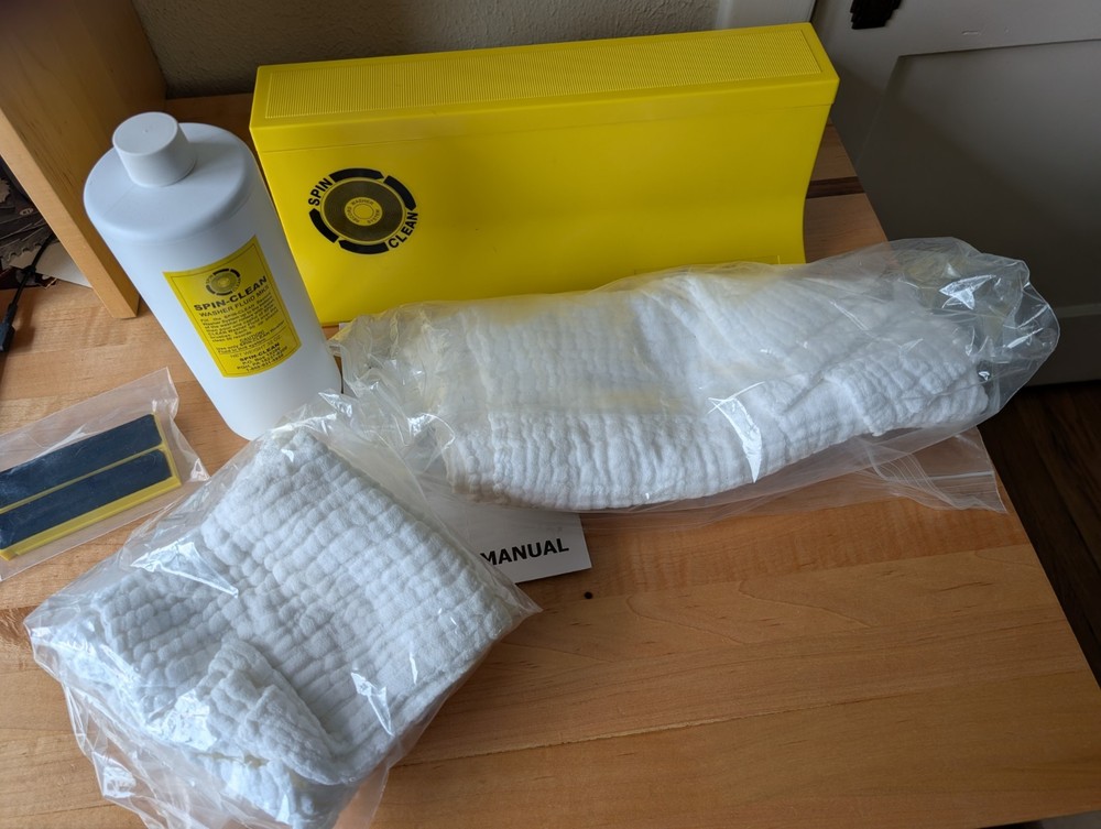 Spin Clean MKII Record Washing System LP 45 32 oz Solution
