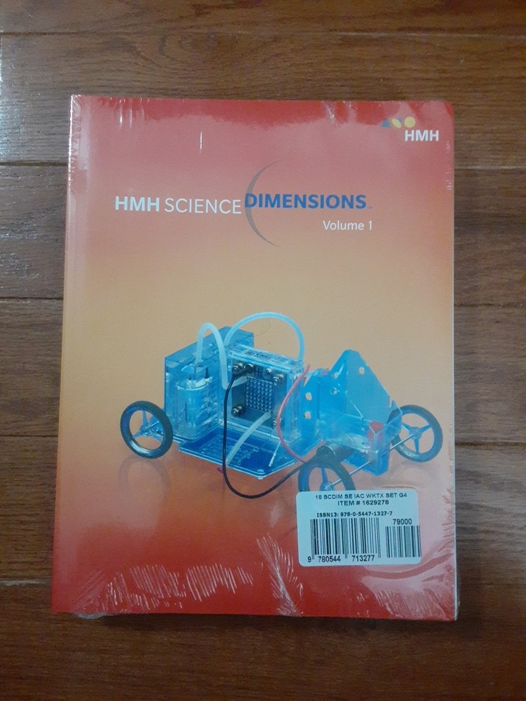 HMH Science Dimensions Student Edition Interactive Worktext Set Grade 4 vol. 1&2