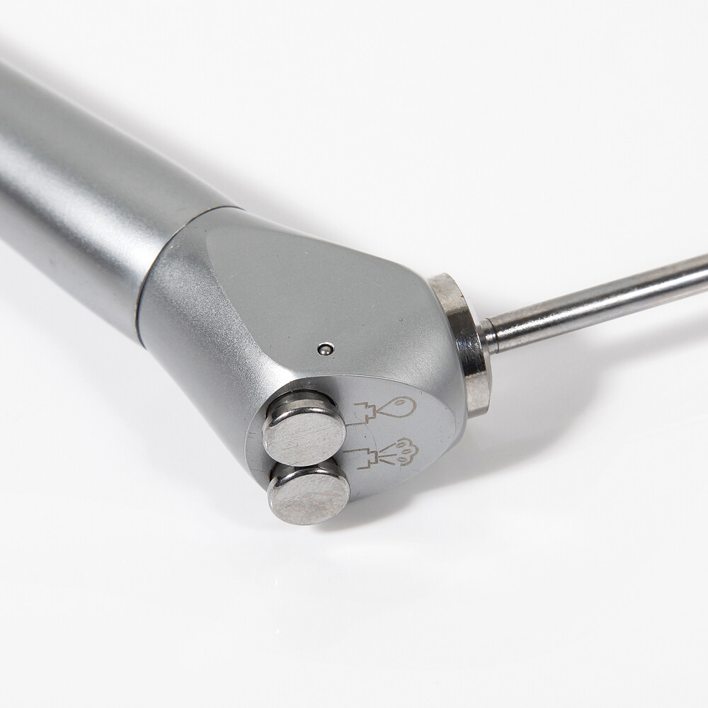 Dental 3 Way Air Water Syringe Triple Spray Handpiece with 2 Nozzles Tips Tubes