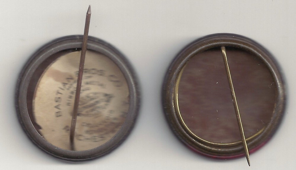 (2) Different UNKNOWN Cardinals/Bishops US? Pins Pinbacks