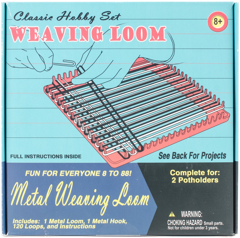 Pepperell Weaving Loom Retro Craft Kit- - 3 Pack