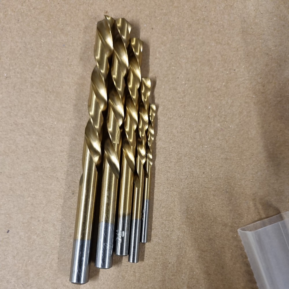 Sealey AK8189 Left-Hand Spiral Drill Bit Set 5pc. Snapped Bolt & Stud Removal