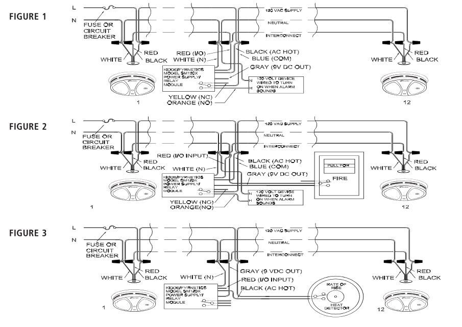 KIDDE Smoke Alarm Relay Module - SM120X