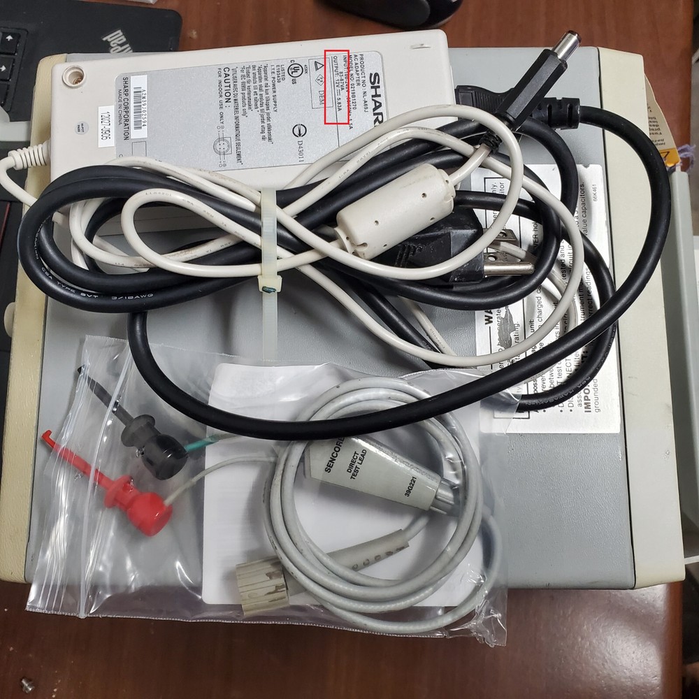Sencore LC102 Capacitor and Inductor Analyzer working in good order (Read)