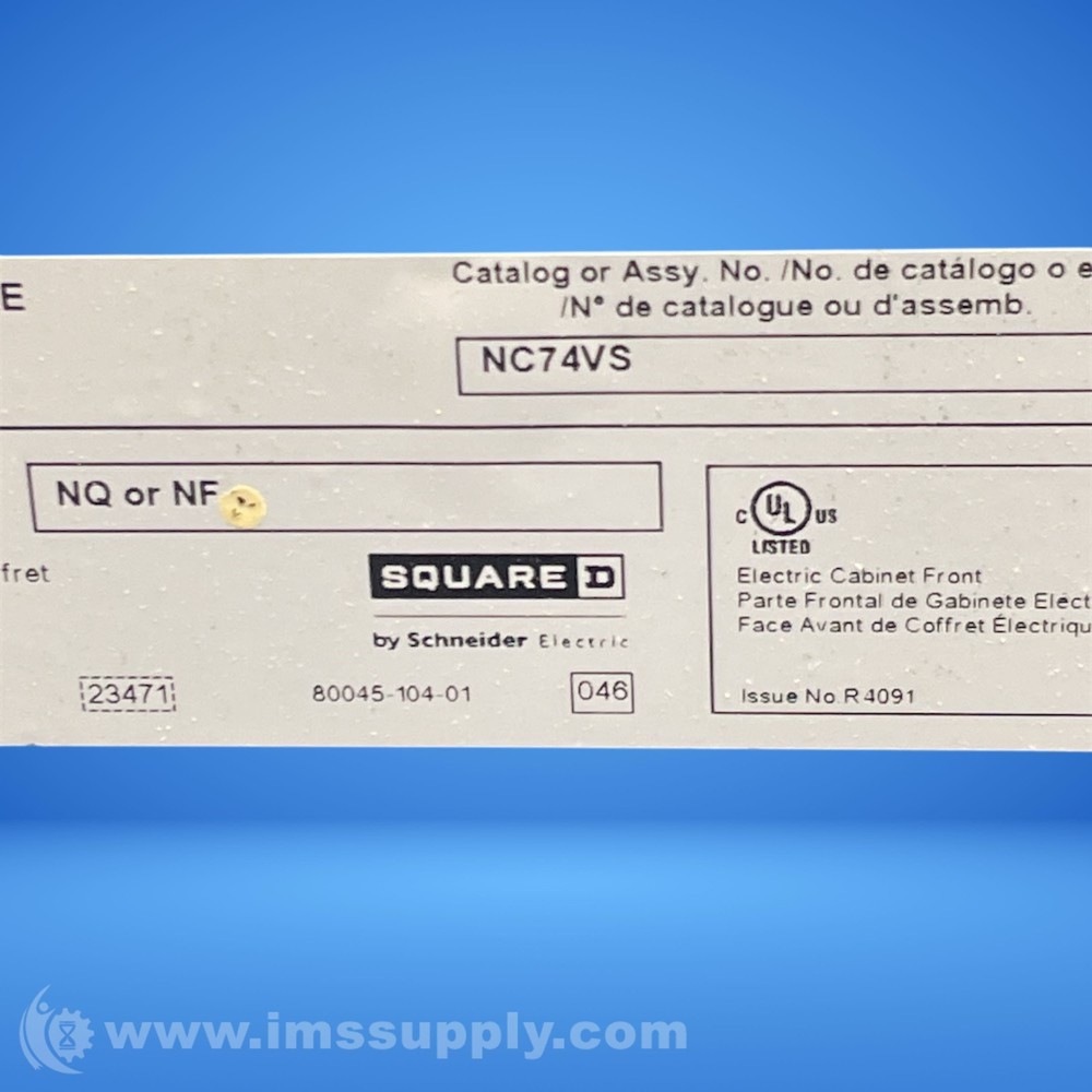 SQUARE D NC74VS FNIP