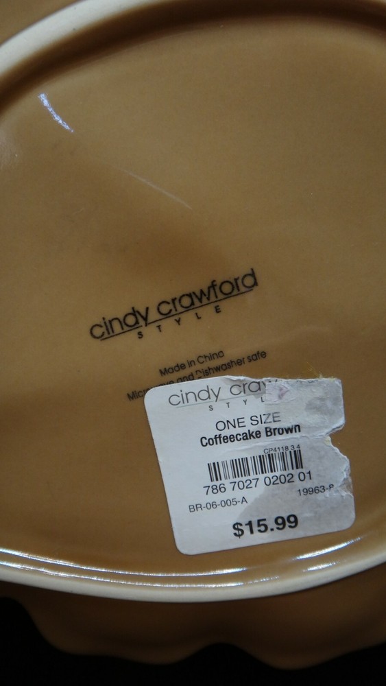 Cindy Crawford Leaf Dish Tray