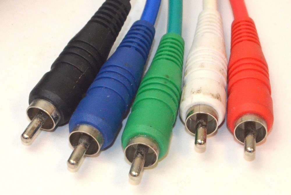 Unbranded Component Cable, Video + Audio, 16 Ft. Length *Used*