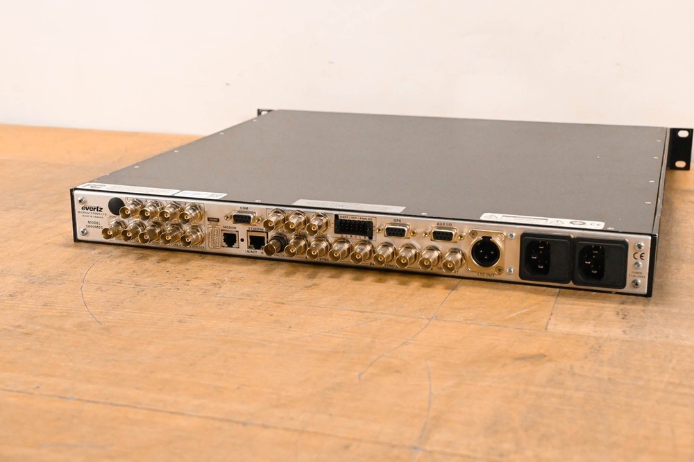 Evertz 5600MSC Master Clock/SPG CG01QQN