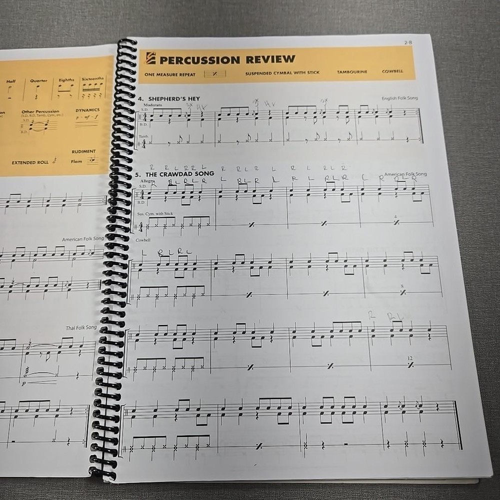 Essential Elements 2000 Comprehensive Band Method Percussion Bk 2 ~ 2004 Spiral