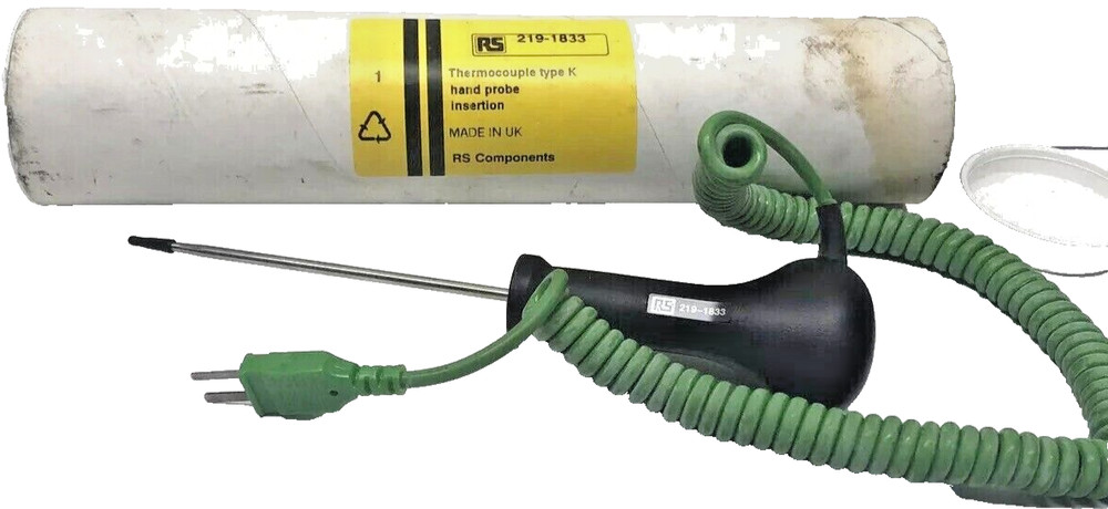 RS Components, 219-1833 Type K Temperature Probe, New (H)
