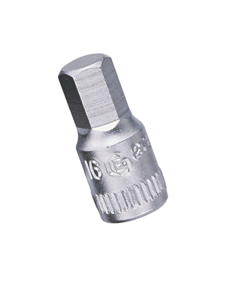 Genius Tools 1/4" Dr. 7mm Hex Head Hand Socket - 232807