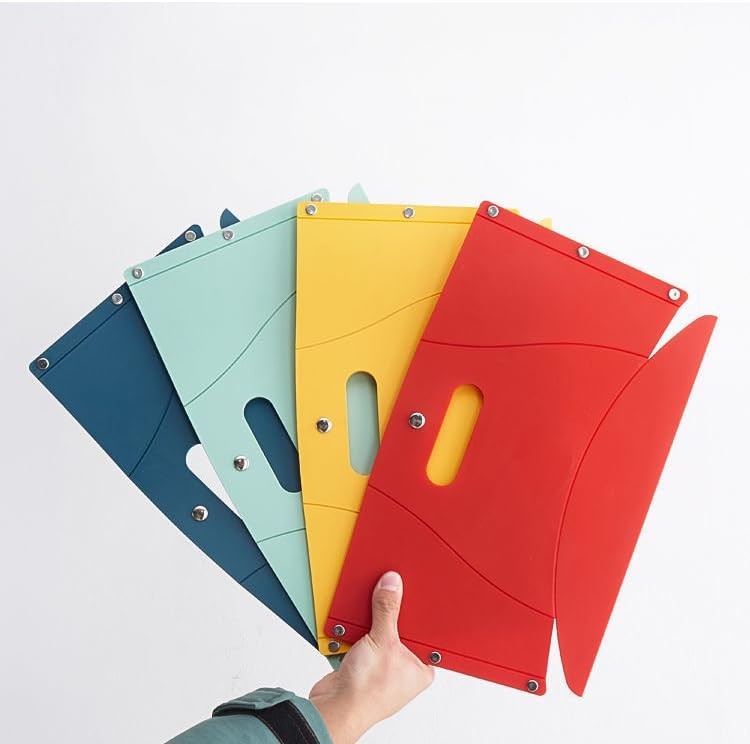 4 Pack Lightweight Folding Collapsible Portable Stool - Camping Hiking Stool,...