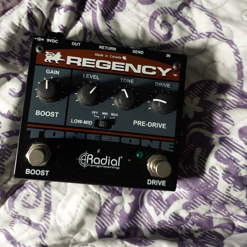 Radial Engineering Regency Boost/Overdrive pedal