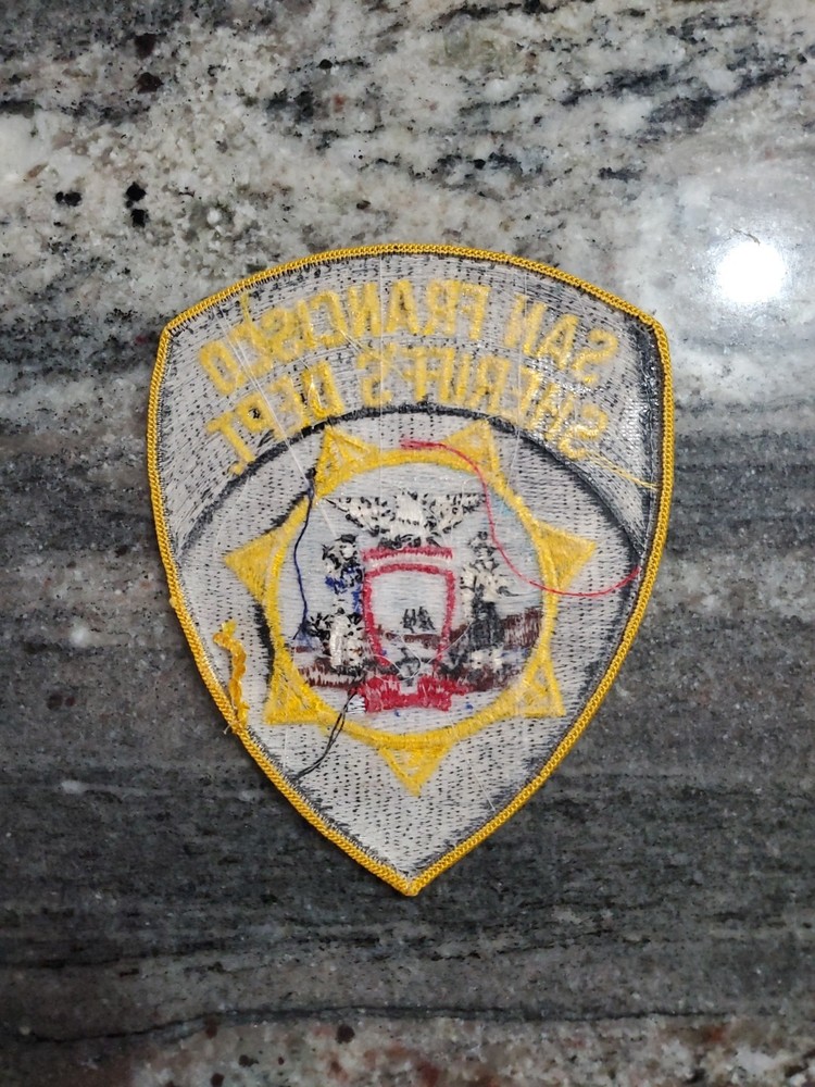 SFSD San Francisco Sheriff Patch