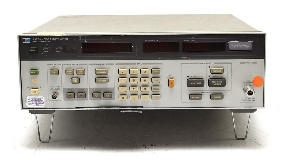 Hewlett Packard 8970A Automatic Noise Figure Meter