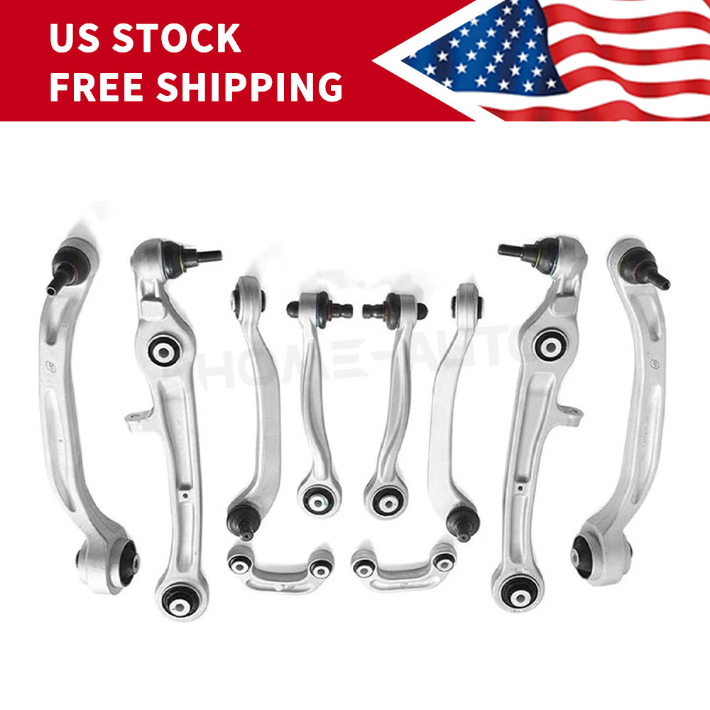 10PCS Upper Lower Suspension Control Arms Set Kit Fit Bentley Gt Gtc Flying Spur