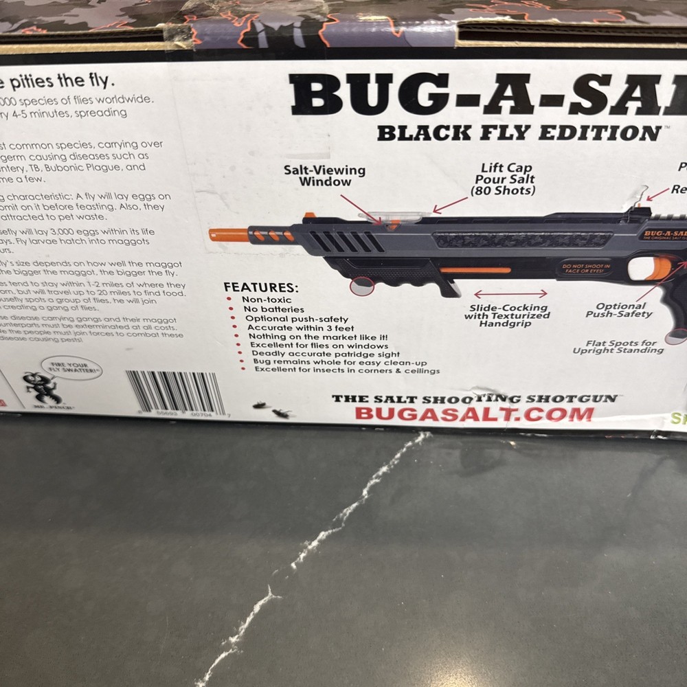 BUG-A-SALT 3.0 Black Fly Edition