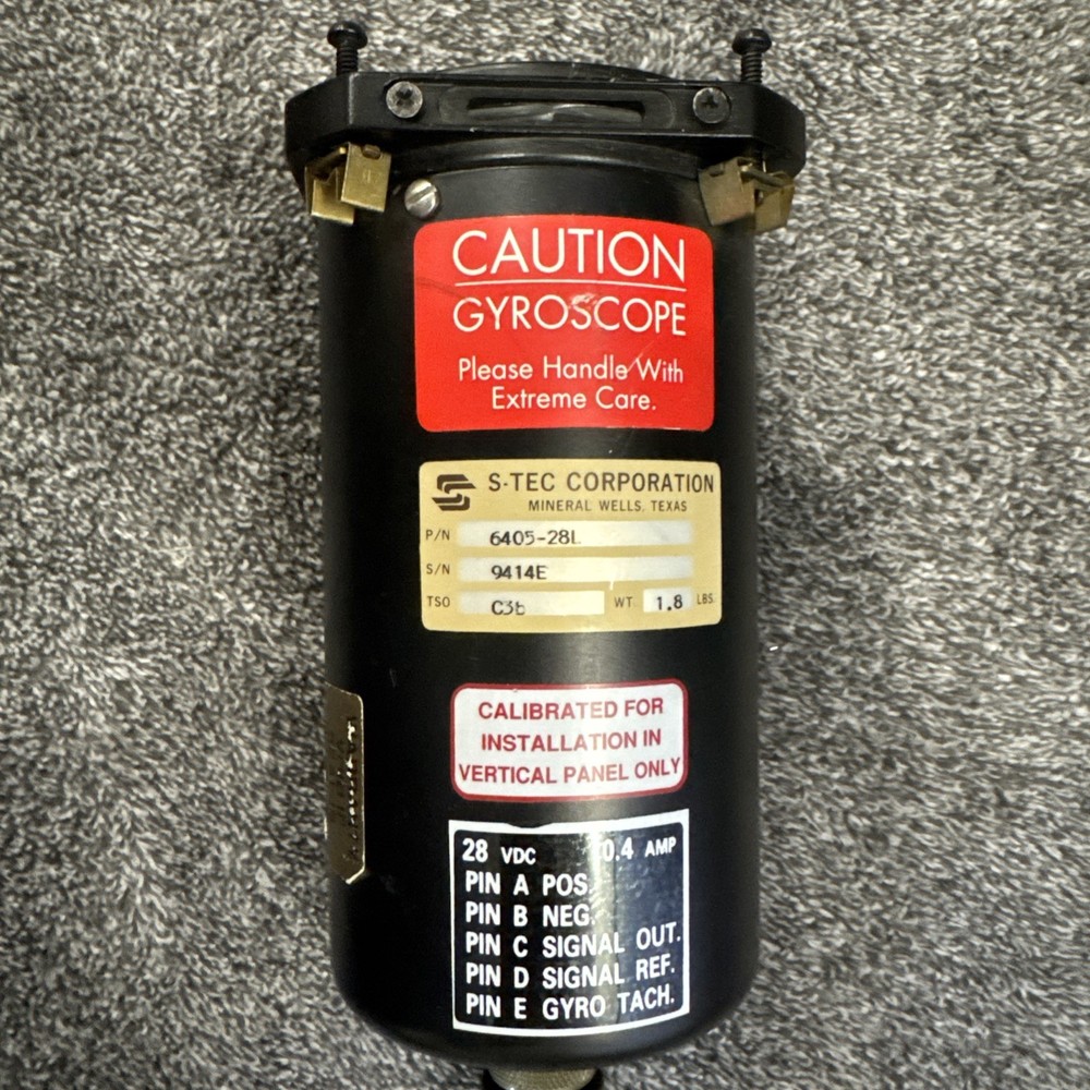 STEC 28V Turn Coordinator 6405-28L with plug