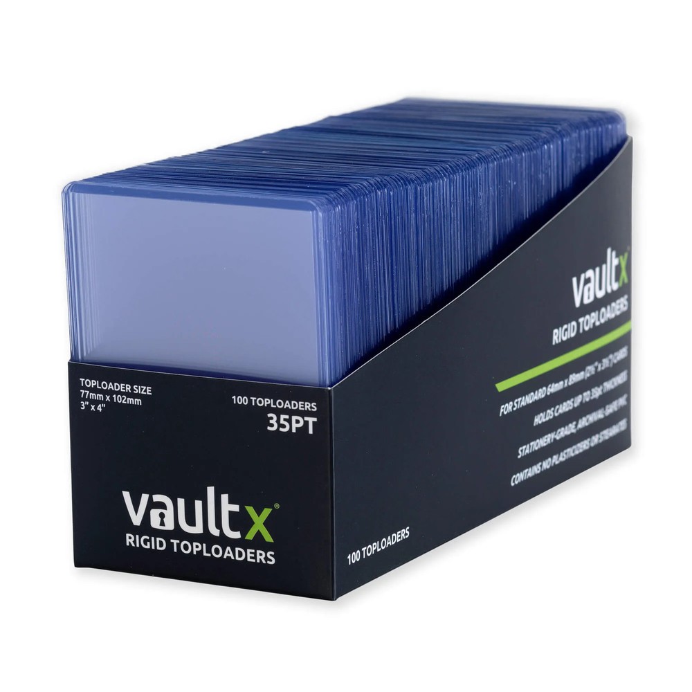 Vault X: Seamless Rigid 100ct [Toploaders]
