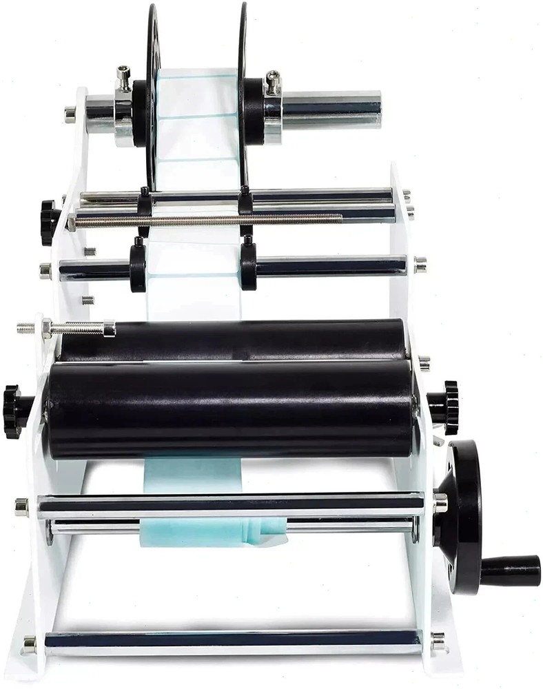 Manual Labeling Machine MT30 Label Maker Printer Round Bottle Label Applicator